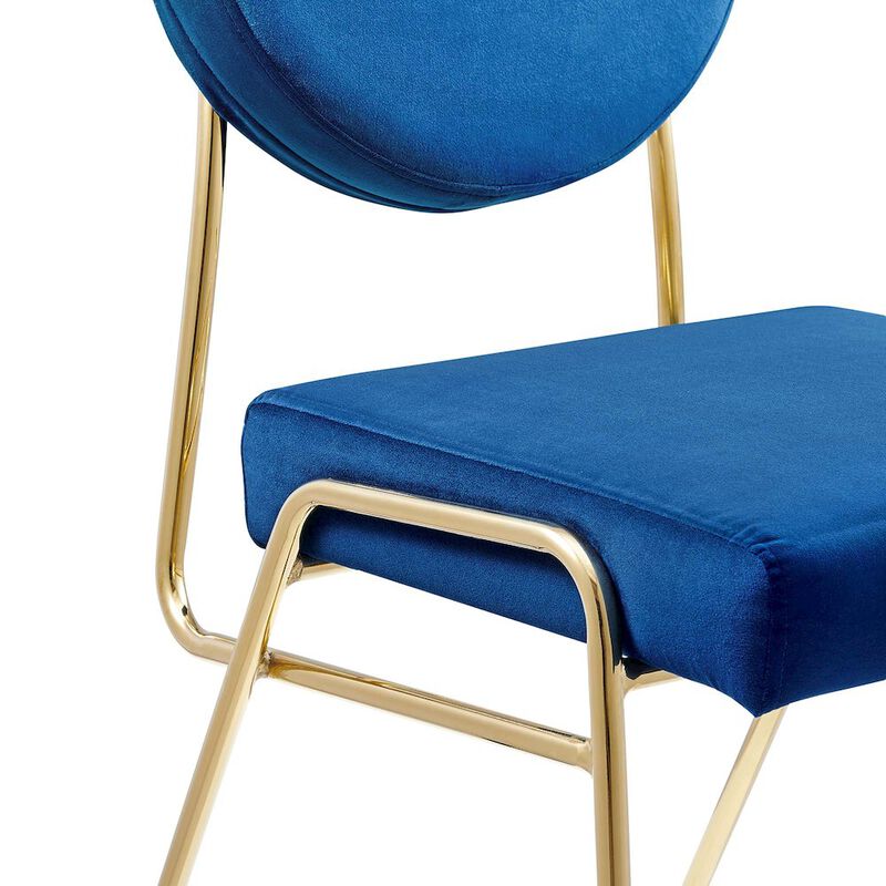 Craft Performance Velvet Dining Side Chair image number 6