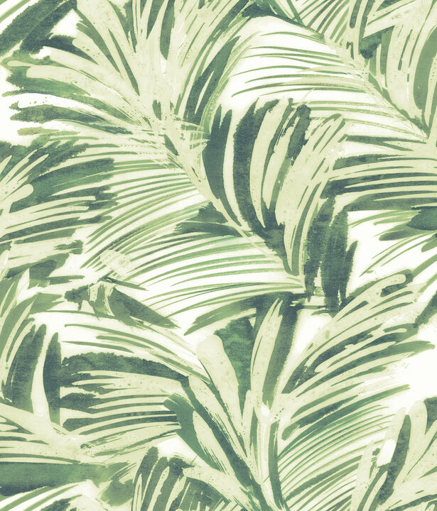 Chaparral Green Fronds Wallpaper