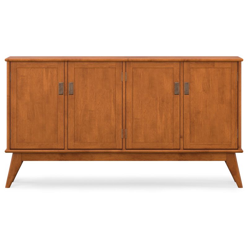 Muxzon Mid Century Solid Rubberwood Sideboard Buffet image number 0