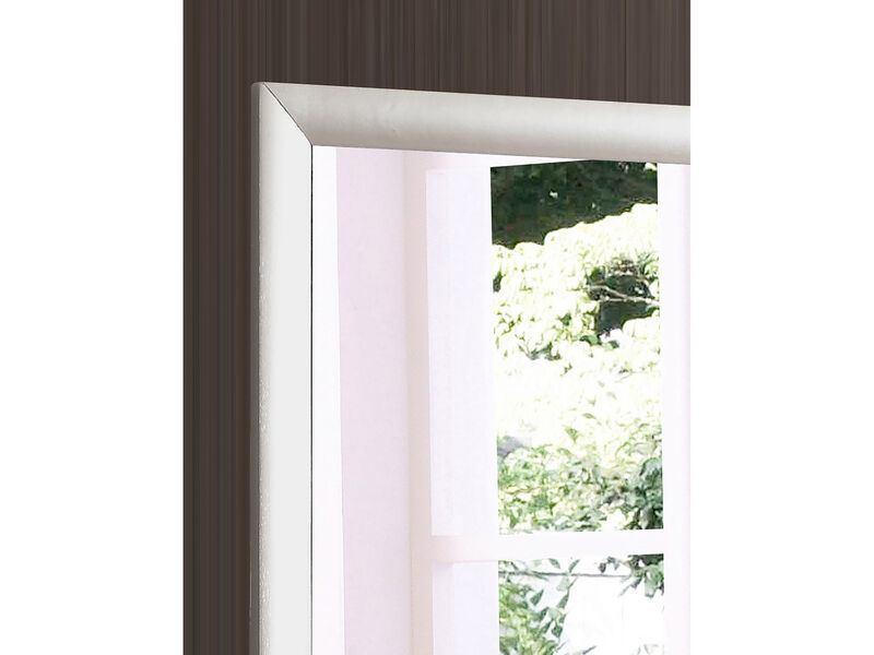 Marilla 35 in. x 39 in. Modern Rectangle Framed Dresser Mirror