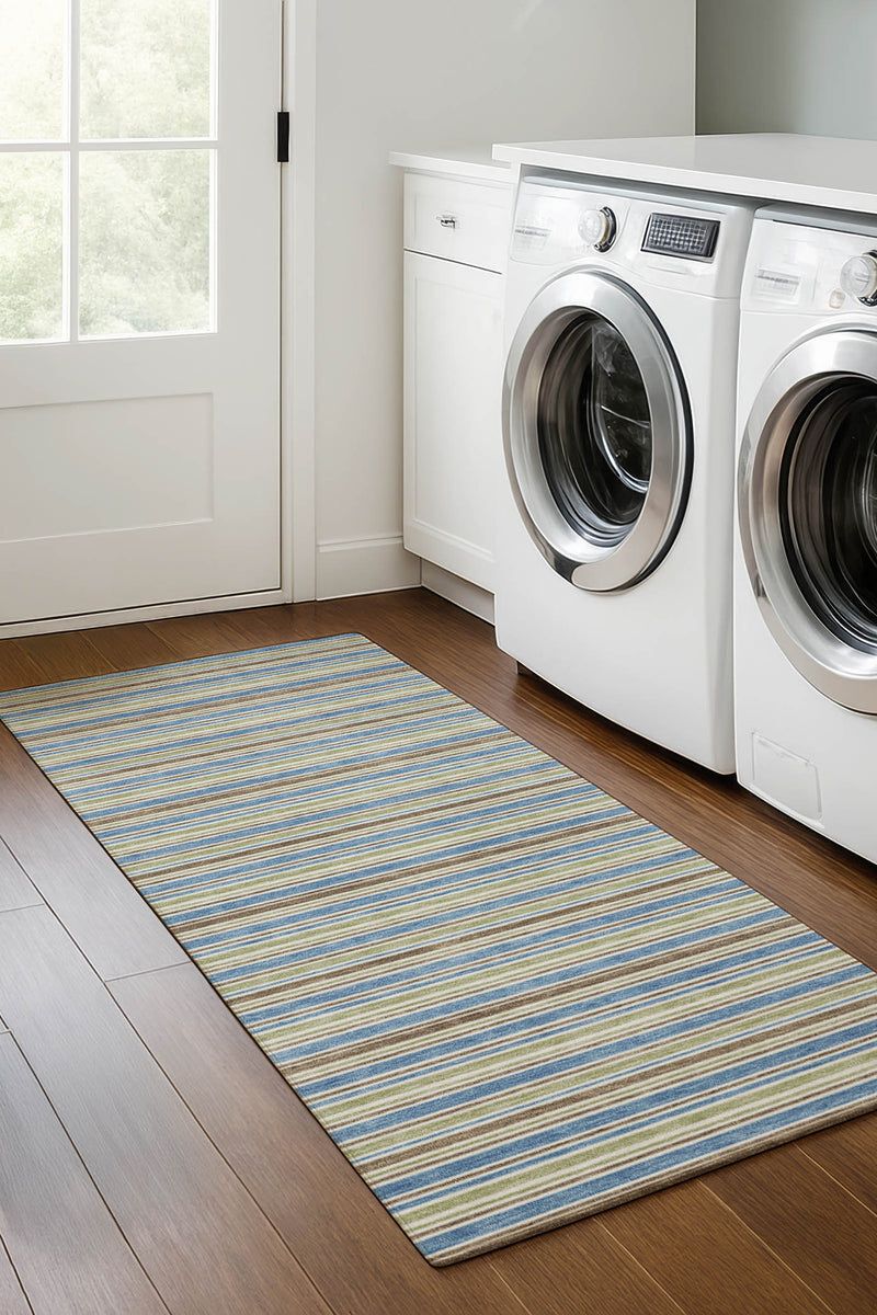 Soft Essentials SE2 Blue 9' x 12' Rug image number 4