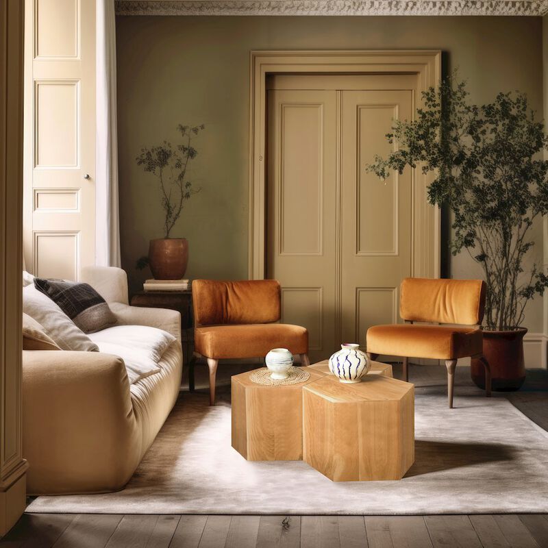 Meridian Furniture Eternal Natural Coffee Table