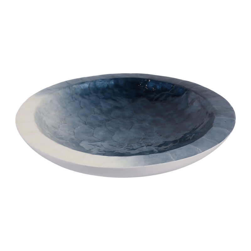 20" Ombre Capiz Bowl image number 2