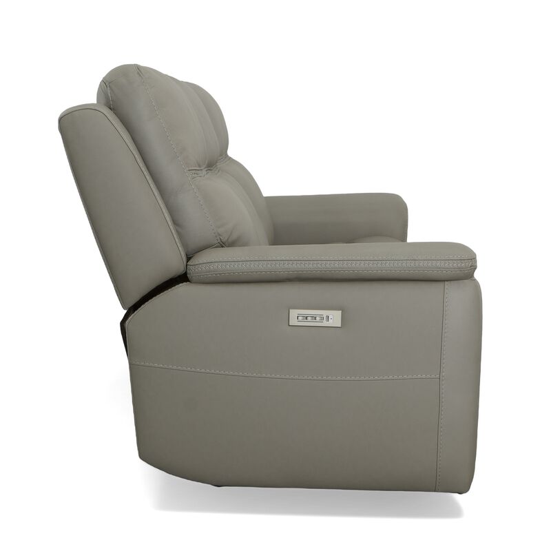 Sawyer Grey Power Reclining Sofa