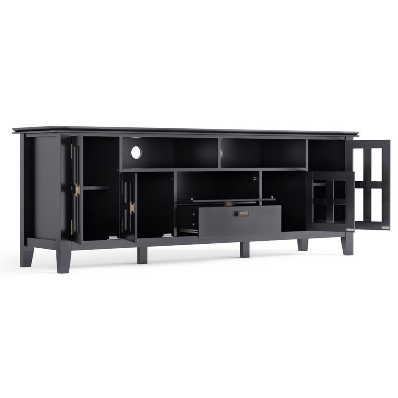 Wagulf Transitional Solid Wood TV Stand image number 4