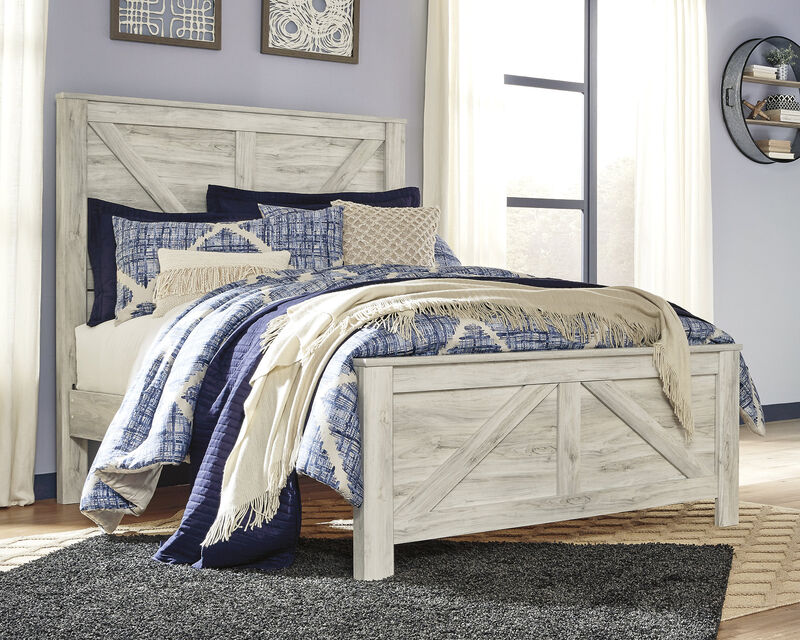 Bellaby Queen Crossbuck Panel Bed image number 1