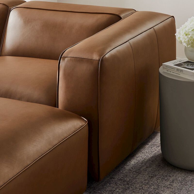 Auren 5-Piece Upholstered Vegan Leather Modular U-Shaped Sofa image number 8