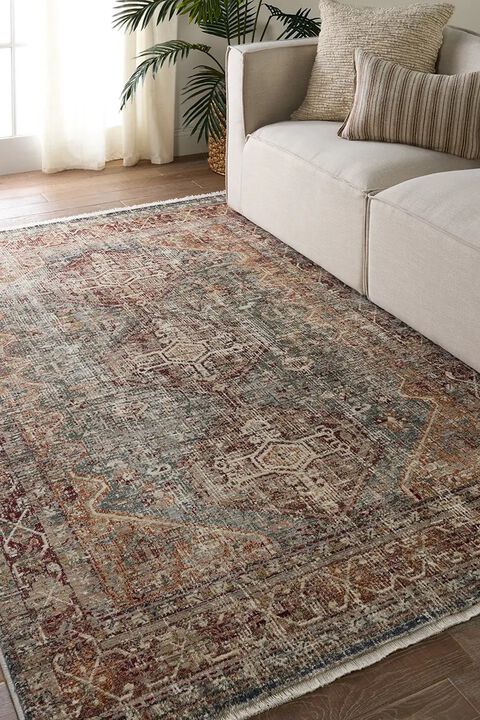 Zefira Zakaria Cloud Dancer 5'3" x 7'10" Rug by Label J x Jaipur Living