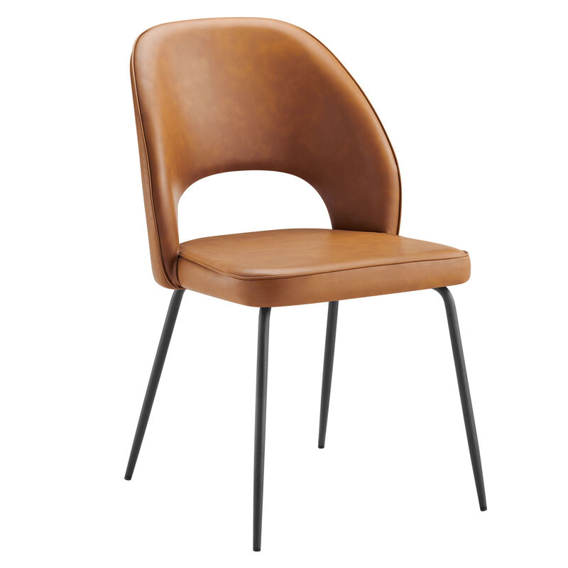 Nico Vegan Leather Dining Chair Set of 2 image number 1