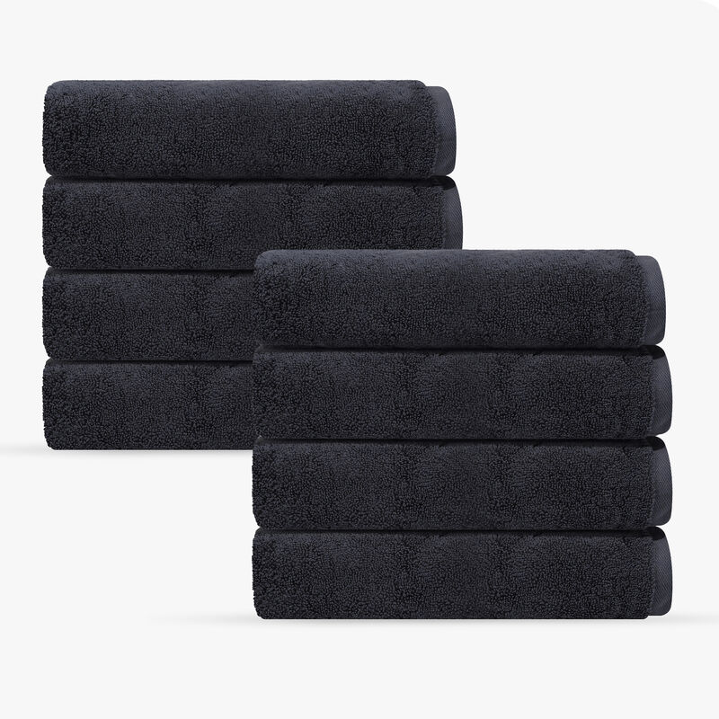 Puresoft 8 pcs Turkish Hand Towels Set