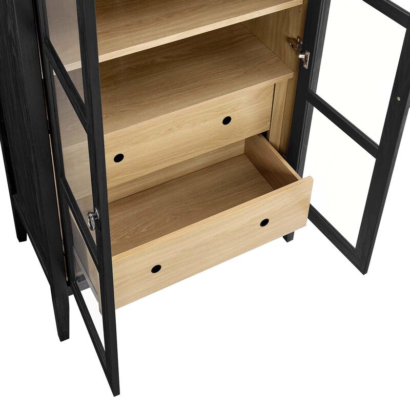 Nolan Tall Arched Storage Display Cabinet image number 6