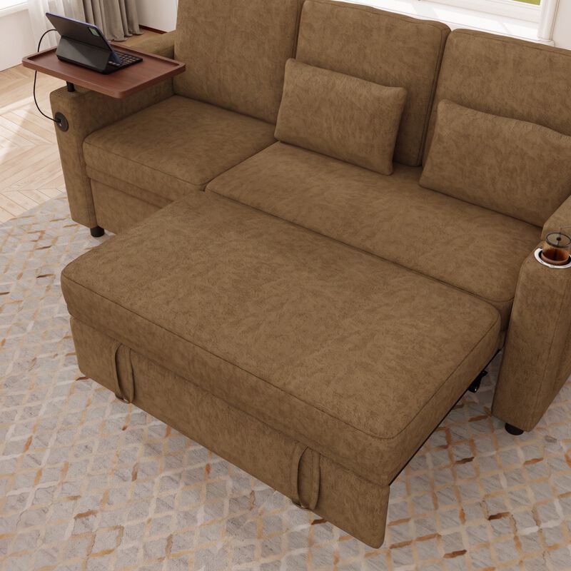 Costim 3-in-1 foldable sofa bed image number 5