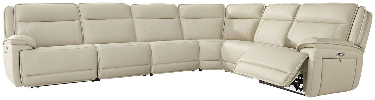 Double Deal 6-Piece Power Reclining Sectional