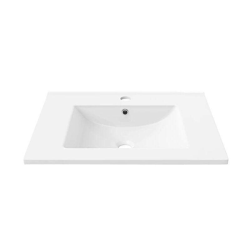 30" Ceramic Vanity Sink Top image number 6