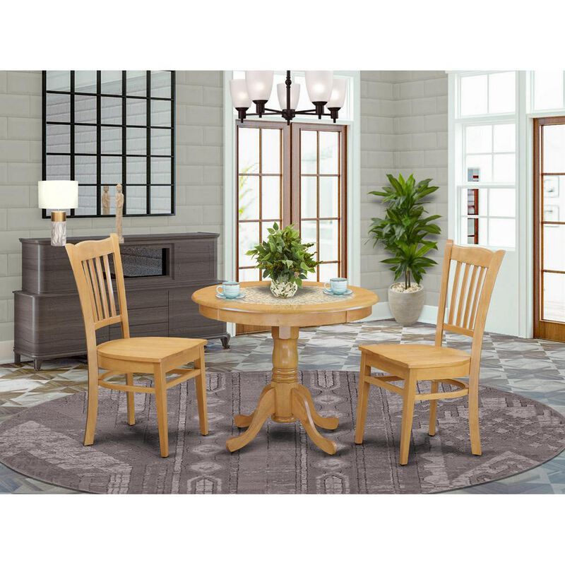 3 PC Kitchen Table set - Table and 2 Dining Chairs