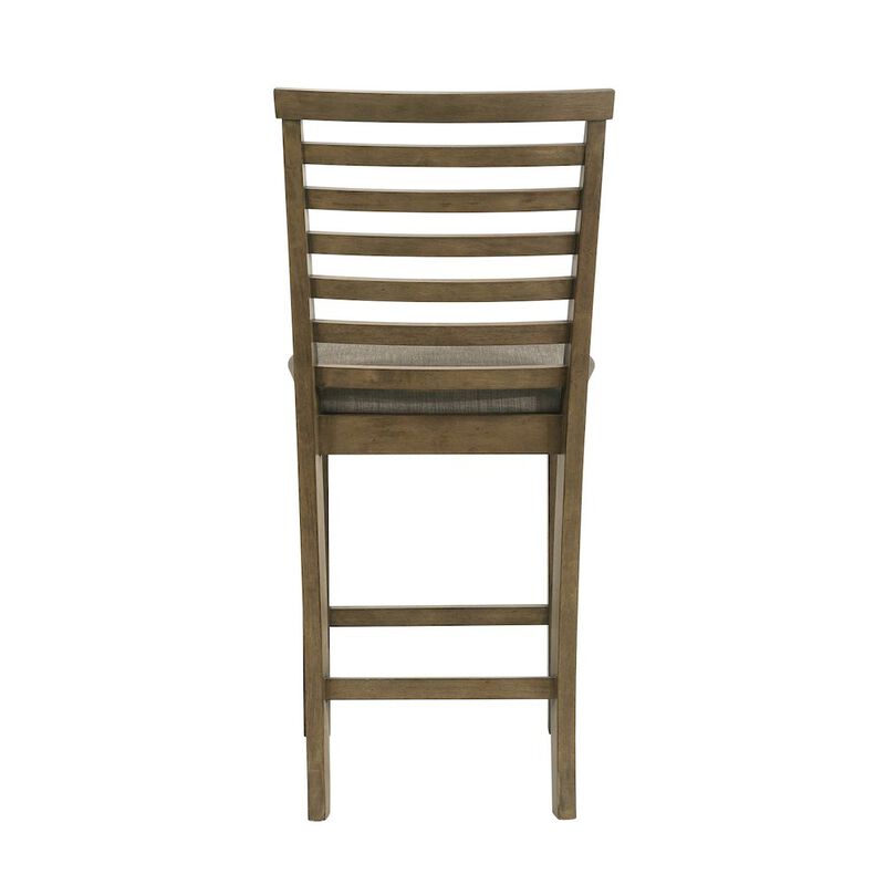 Liberty Furniture Upholstered Ladder Back Dining Chair - Counter Height - Set of 2 - Sandstone image number 2