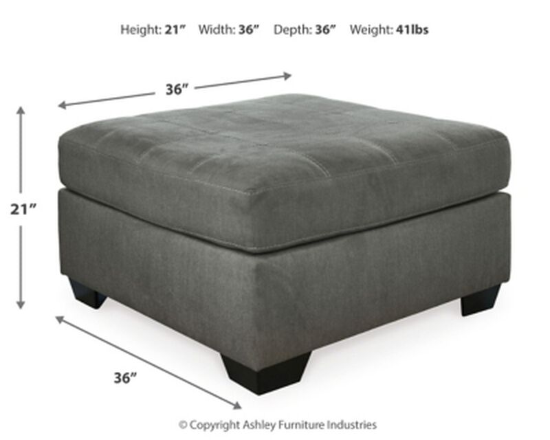 Pitkin Oversized Accent Ottoman