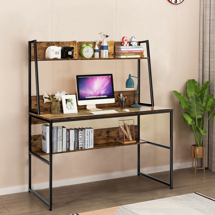 47-Inch Computer Desk Writing Study Table Workstation