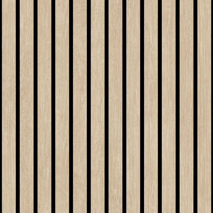 Modern Wood Slat Wallpaper