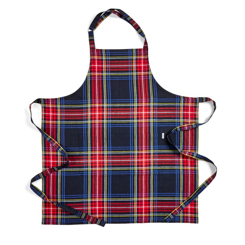 Solino Home 100% Pure Linen Apron - Linen Bib Apron