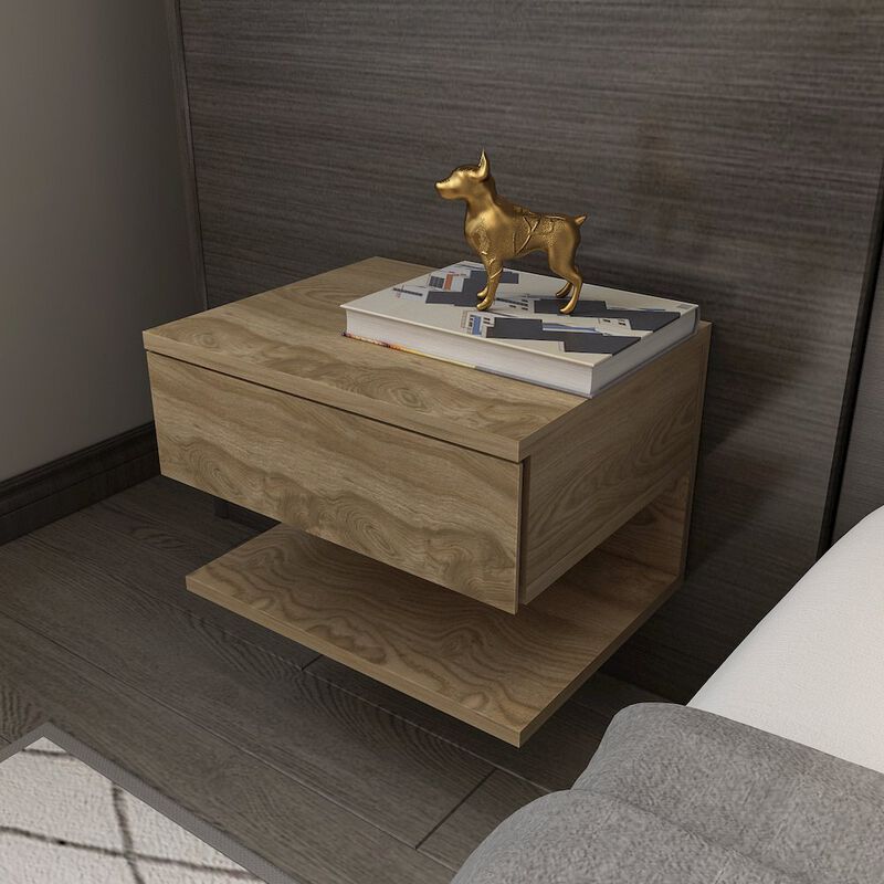 Decorotika Vivid Nightstand Oud Oak