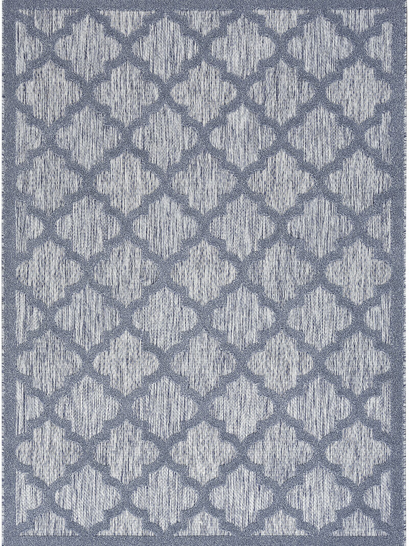 Easy Care NES01 Denim/Blue 5' x 7' Rug