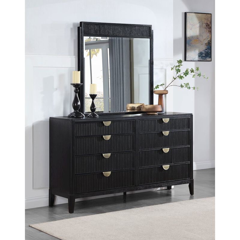 Coaster Co. of America Brookmead 8-drawer Dresser with Mirror Black image number 4