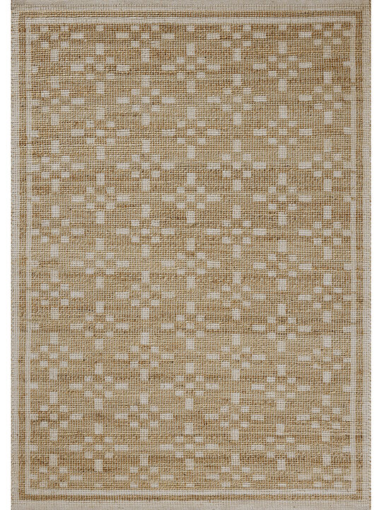 Judy JUD-07 Natural / Ivory 8''6" x 11''6" Rug by Chris Loves Julia
