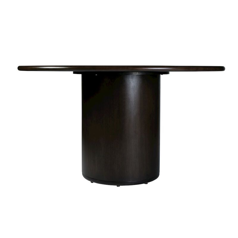 Butler Specialty Kersten 54 In. W Round Wood Pedestal Dining Table, Coffee image number 3