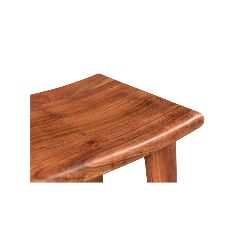 Taran Designs Oren Solid Wood Bar Stool