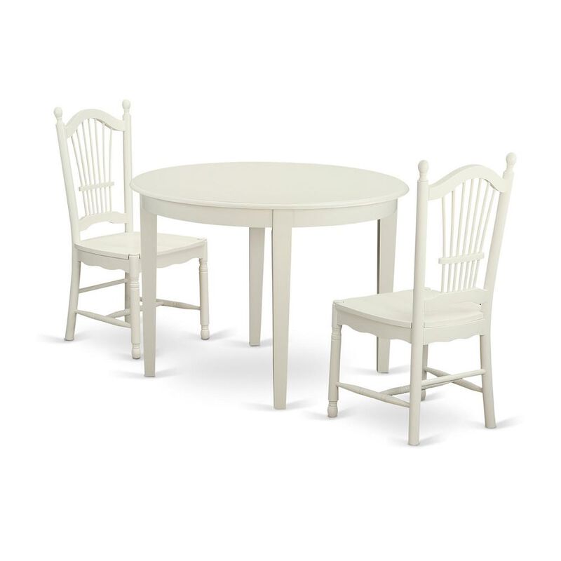 3 Pc Kitchen nook Dining set-Table and 2 Dining Chairs