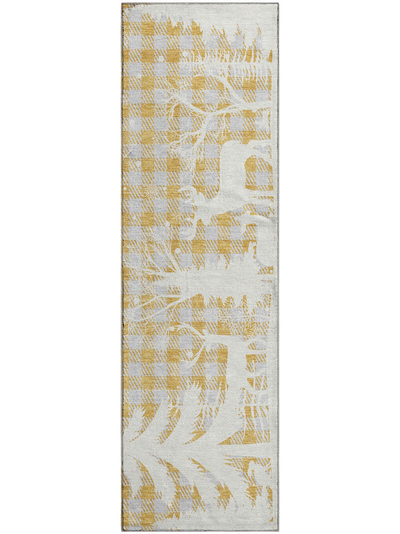 Merry & Bright MY26 Gold 2'3" x 7'6" Rug