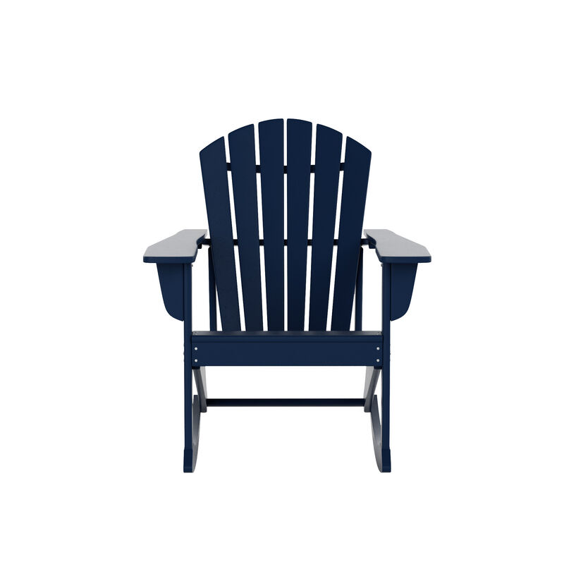 WestinTrends Outdoor Patio Adirondack Rocking Chair