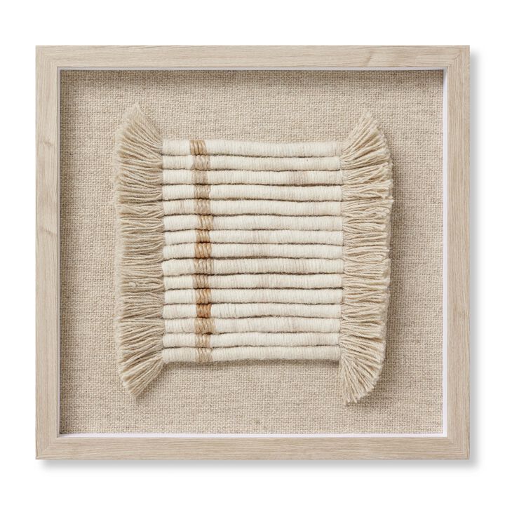 All Coiled Up Ivory Wall Art