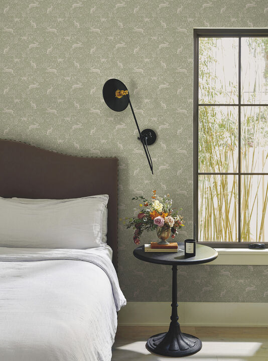 Fable Mint Peel & Stick Wallpaper