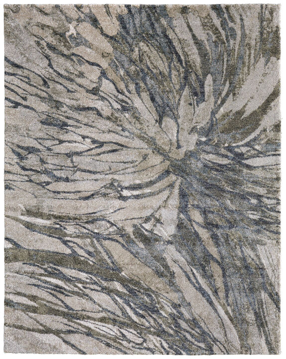 HomeRoots Abstract Area Rug