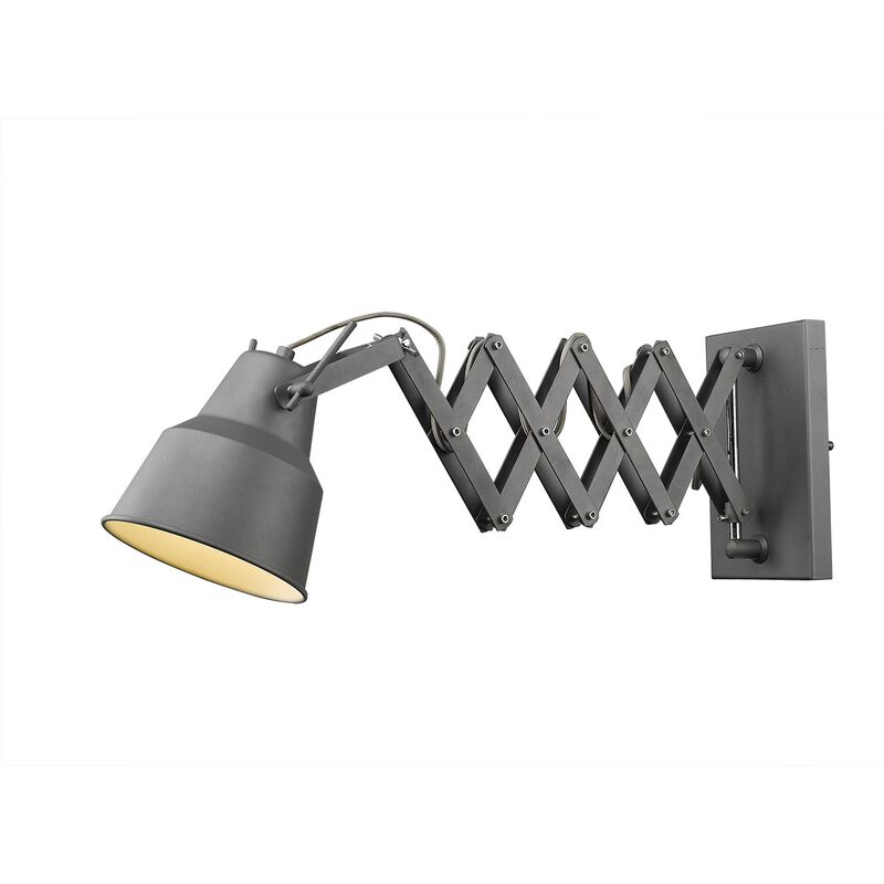 Hivvago Plexus 1-Light Gray Sconce