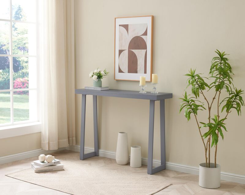 Kings Brand Furniture Claude Narrow Console Table Perfect for Sofa Table, Entryway Table