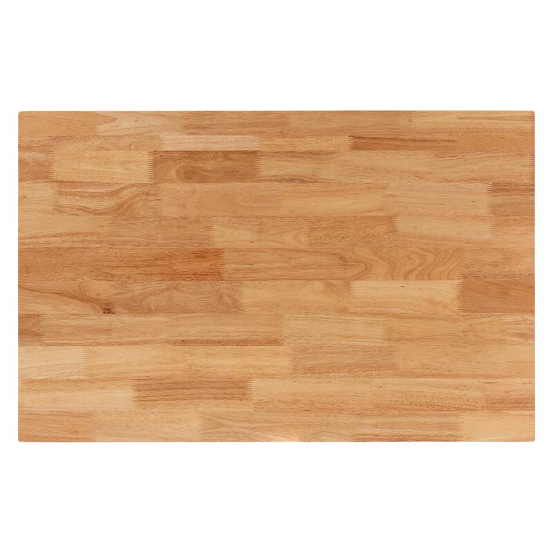 Baxton Studio Eveline Modern Brown Finished Wood 43-Inch Dining Table.