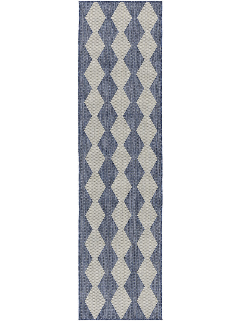 Positano POS04 Navy/Blue 2'2" x 10' Rug image number 0