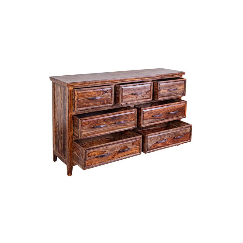 Porter Designs Sonora Solid Sheesham Wood Dresser, Brown image number 1