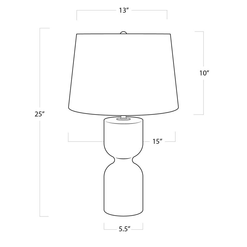 Joan Alabaster Table Lamp Large image number 5