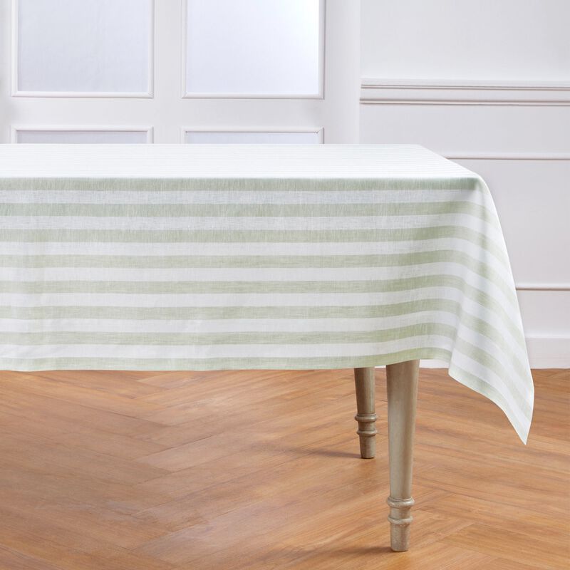 Linen Tablecloth - Sorrento Stripe image number 3