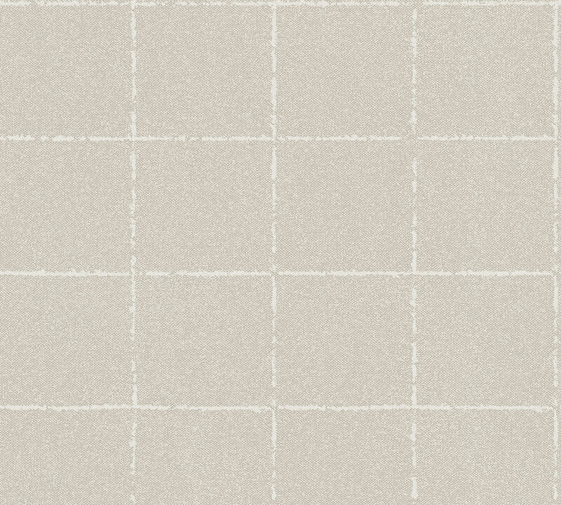 Kishi Neutral Tile Wallpaper