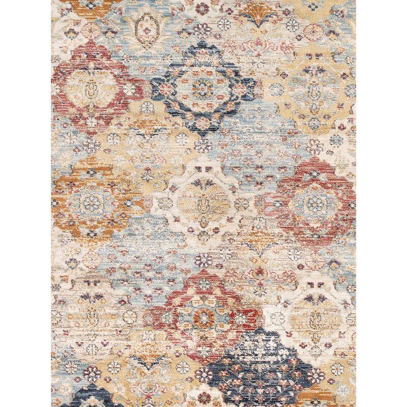Pasargad Home Turkish Heritage Design L. Blue Area Rug