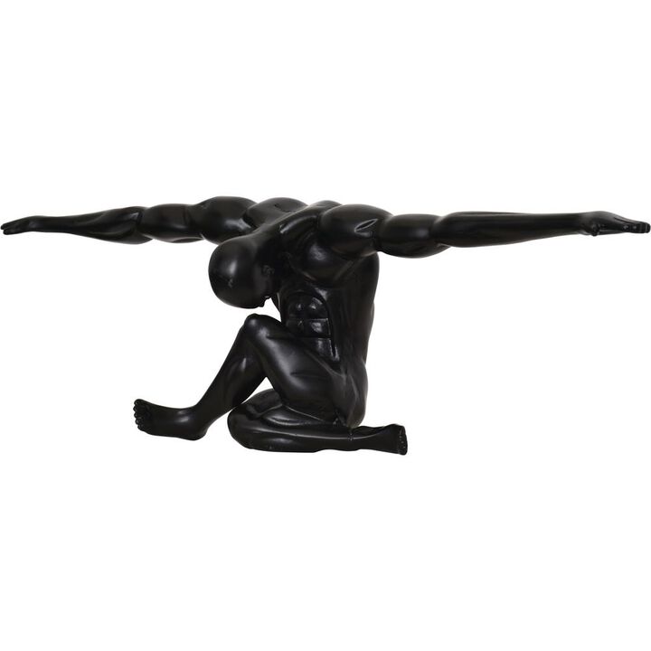 Renwil MORTAL Matte Black STATUE