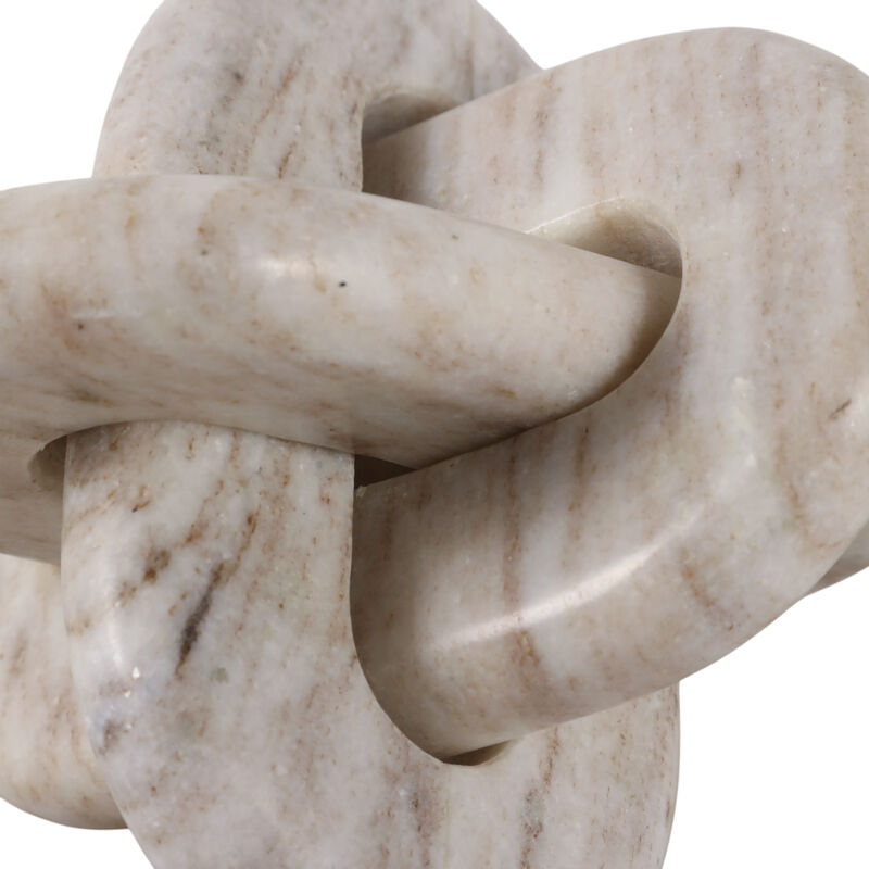 6" Marble Knot, Beige image number 4