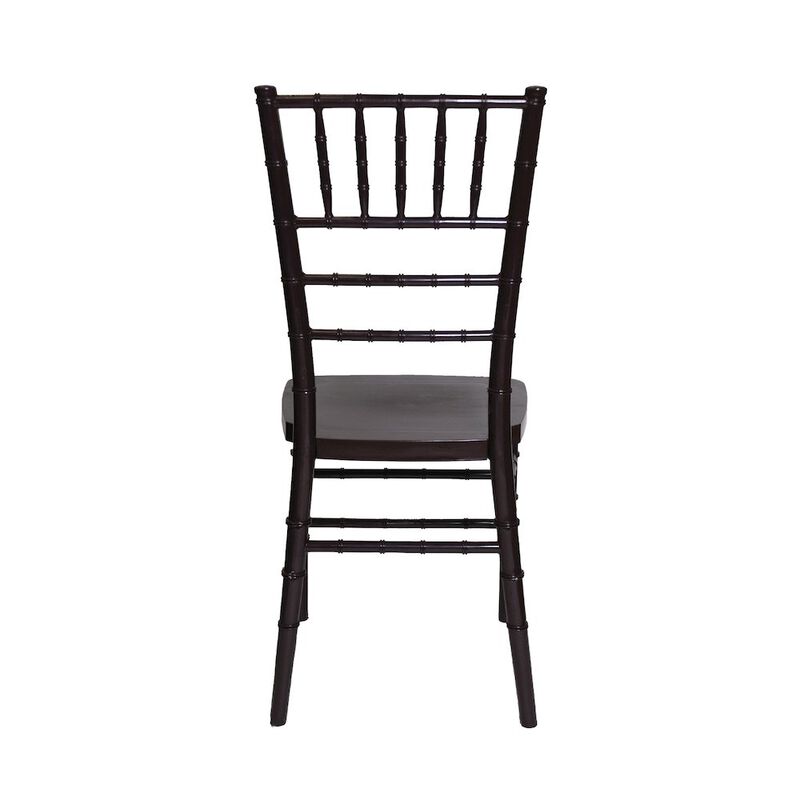 Commerical Seating Products European Red Mahogany Wood Dining Chairs