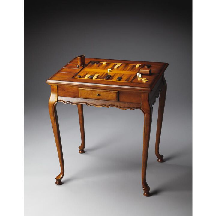 Butler Specialty Bannockburn Game Table, Medium Brown