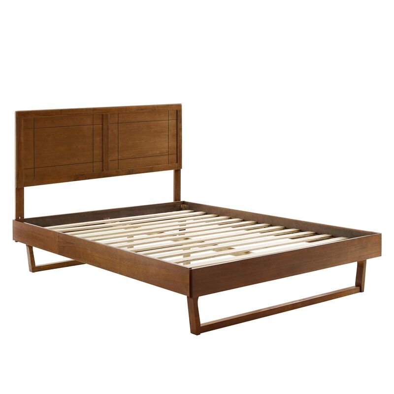 Modway - Marlee Queen Wood Platform Bed with Angular Frame image number 3